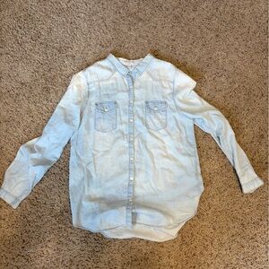 Cotton On Large Light Blue Button Down Shirt